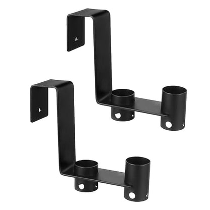 Pool Fence Hooks for Organizing Pool Cleaning Equipment