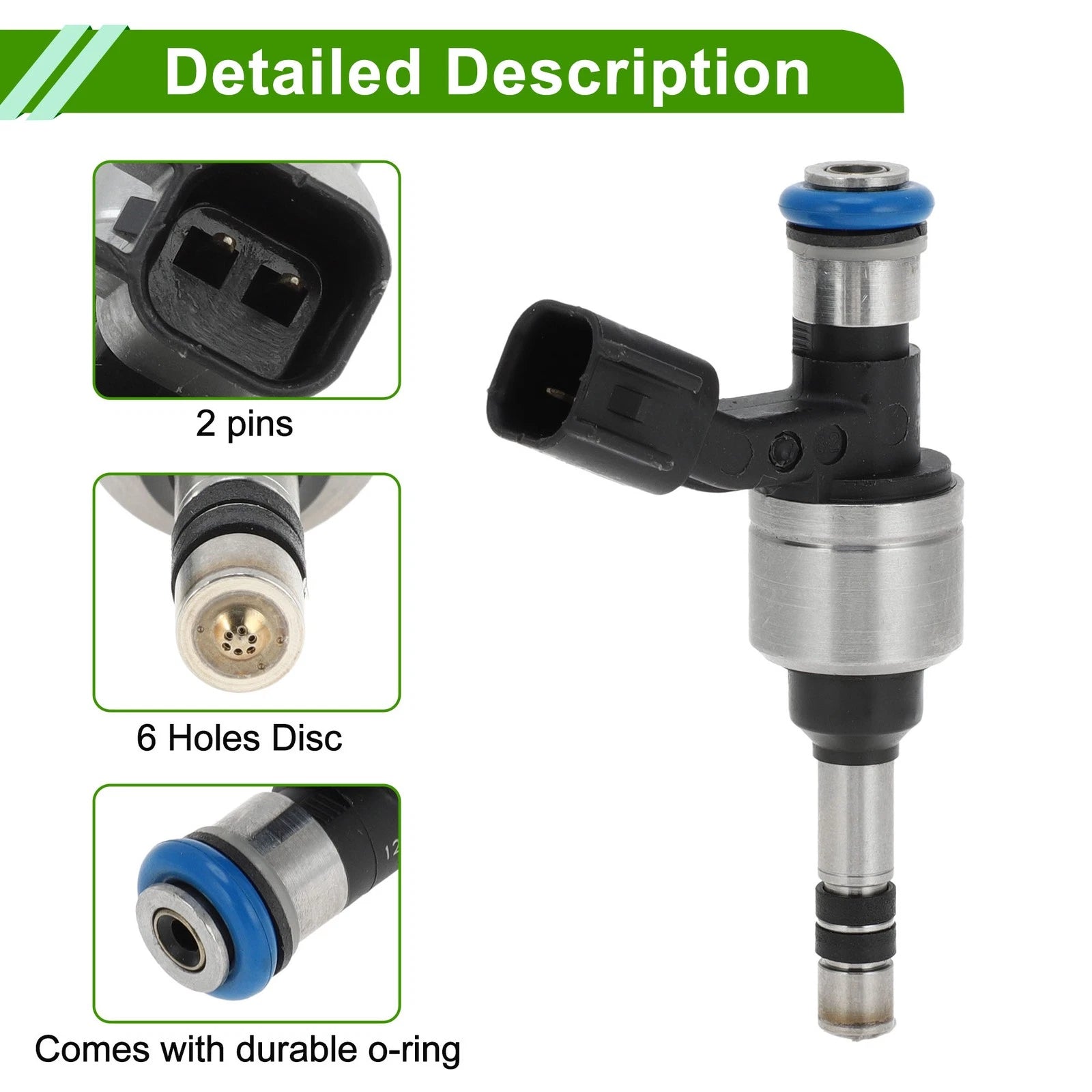 Fuel Injector Replacement for Chevrolet Equinox 3.0L (2010–2011) 1 Piece