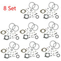 Set of 8 Carburetor Gasket Overhaul Kit for B&S 492495 493762 498260