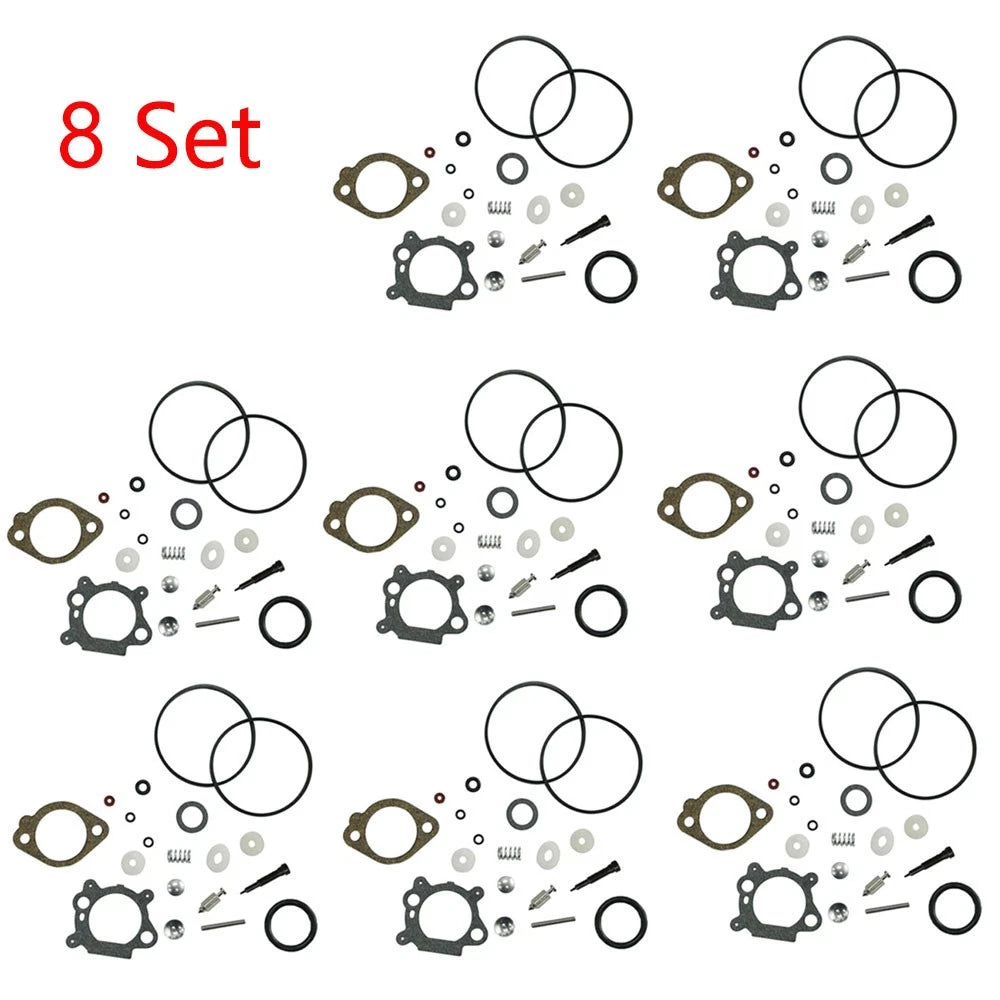 Set of 8 Carburetor Gasket Overhaul Kit for B&S 492495 493762 498260