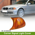 Left Corner Turn Signal Light Cover Replacement for BMW 3 Series (1999–2001)