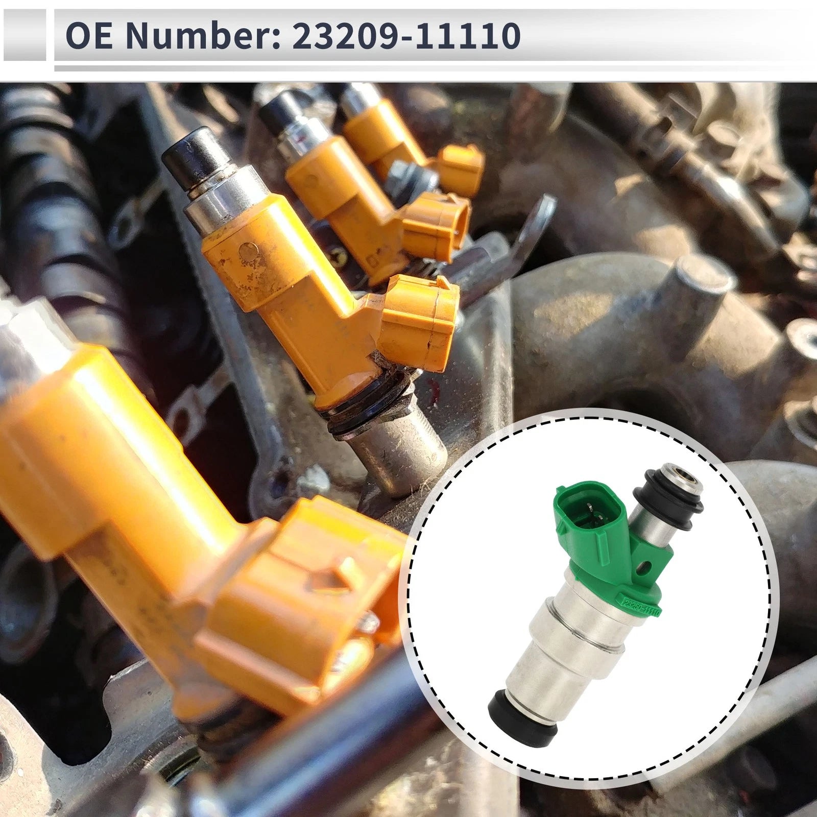 Fuel Injector Replacement for Toyota Paseo 1.5 Base (1996–1998) 1 Pc