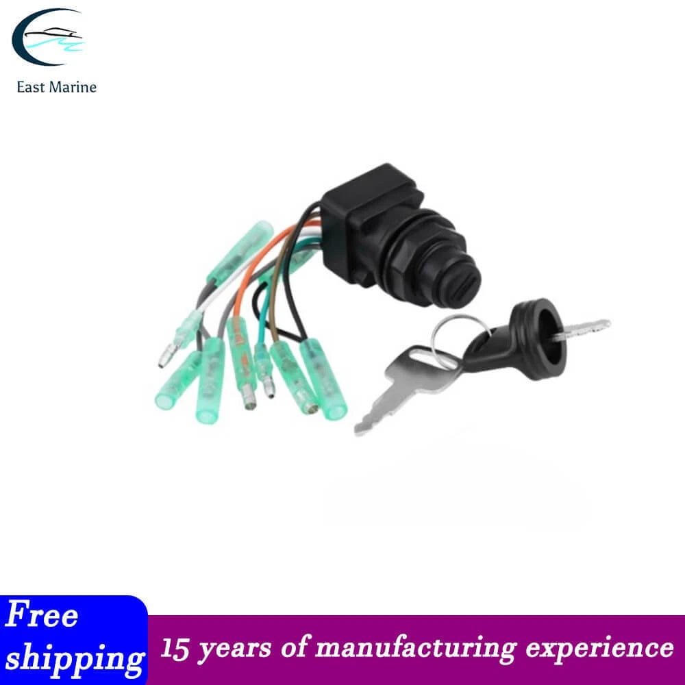 Ignition Switch for Suzuki Outboard Engine (2 & 4 Stroke) 37110-99E00, 37110-92E01