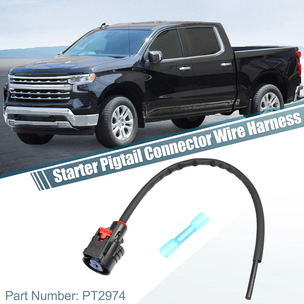 Starter Pigtail Connector Harness Plug Set for Chevrolet (20cm) (2005–2016)