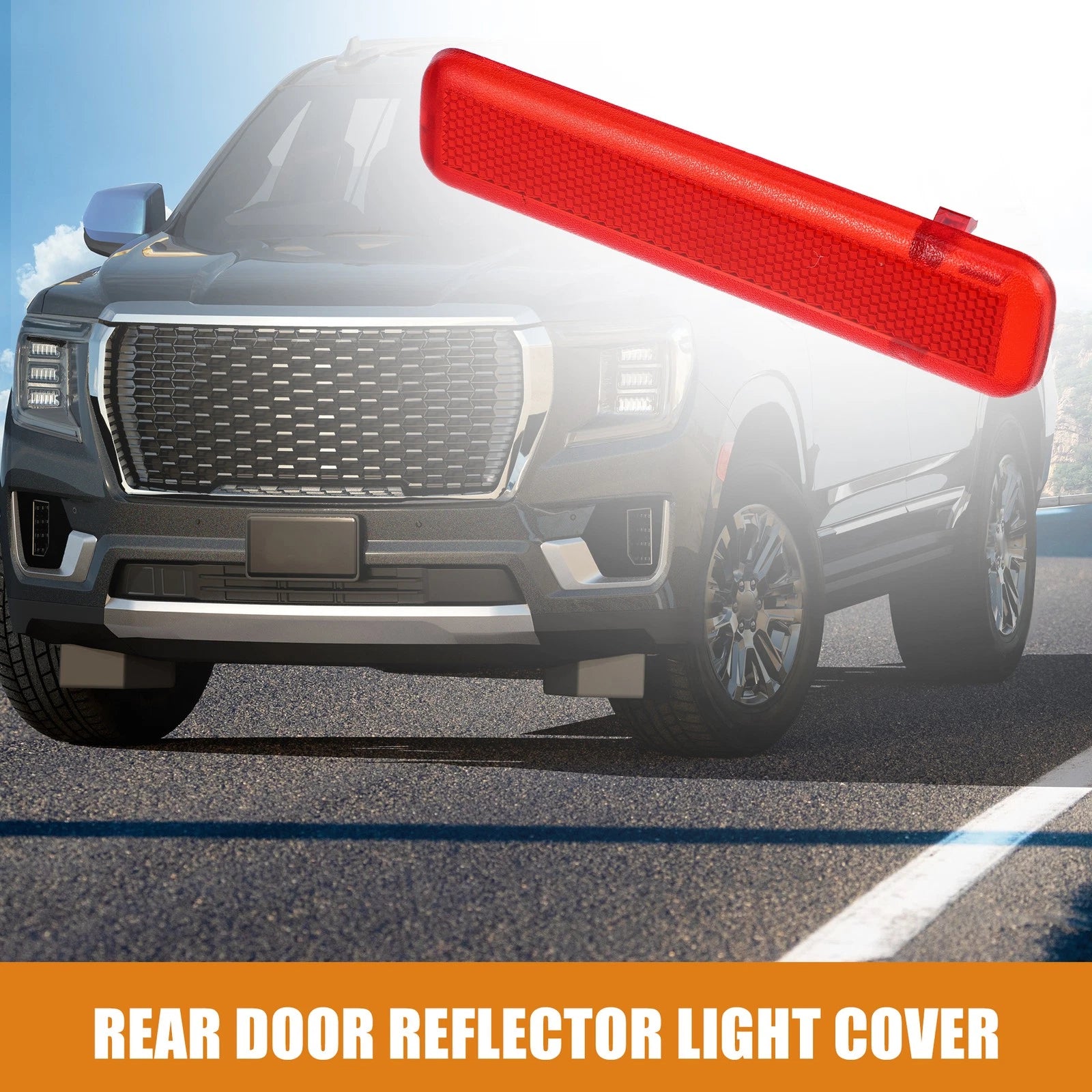 Rear Right Door Panel Reflector Light Cover Replacement for Chevrolet Avalanche (2002–2013)