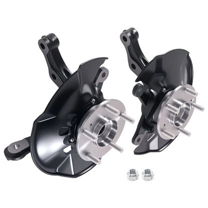 2X Steering Knuckle Wheel Hub for Honda Civic Hybrid (2013–2015) 686-356 686-357