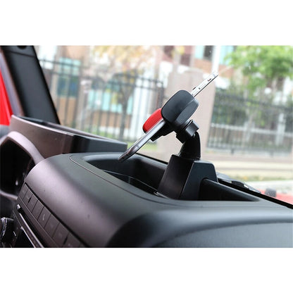 Car Phone Holder with Storage Box for Jeep Wrangler JK (2012–2017)