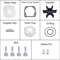 Water Pump Impeller Repair Kit for Yamaha (61A-W0078-A1-00, 61A-W0078-A2-00)