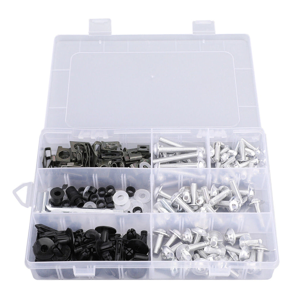 Fairing Bolts Screws Kit Silver for Yamaha YZF R6 R1 R25 R125 R3 T-MAX MT XJR (2000–2023)