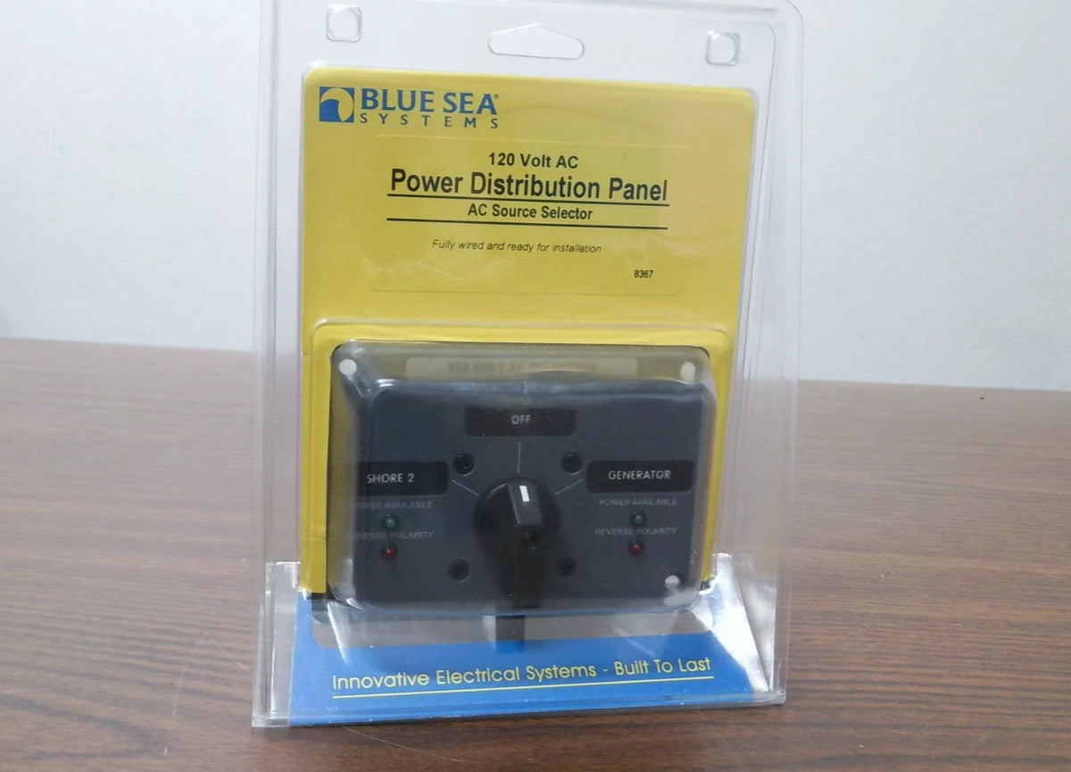 AC Rotary Switch Panel 30A for Blue Sea 8367 (Used)