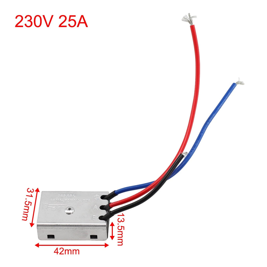 25A Soft Start Machines Switch Current Limiter for Angle Grinder