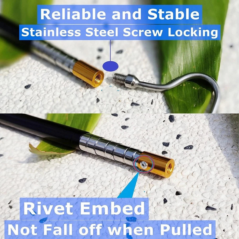 RV Awning Opener for Easy Use with Comfortable Grip and Adjustable Length