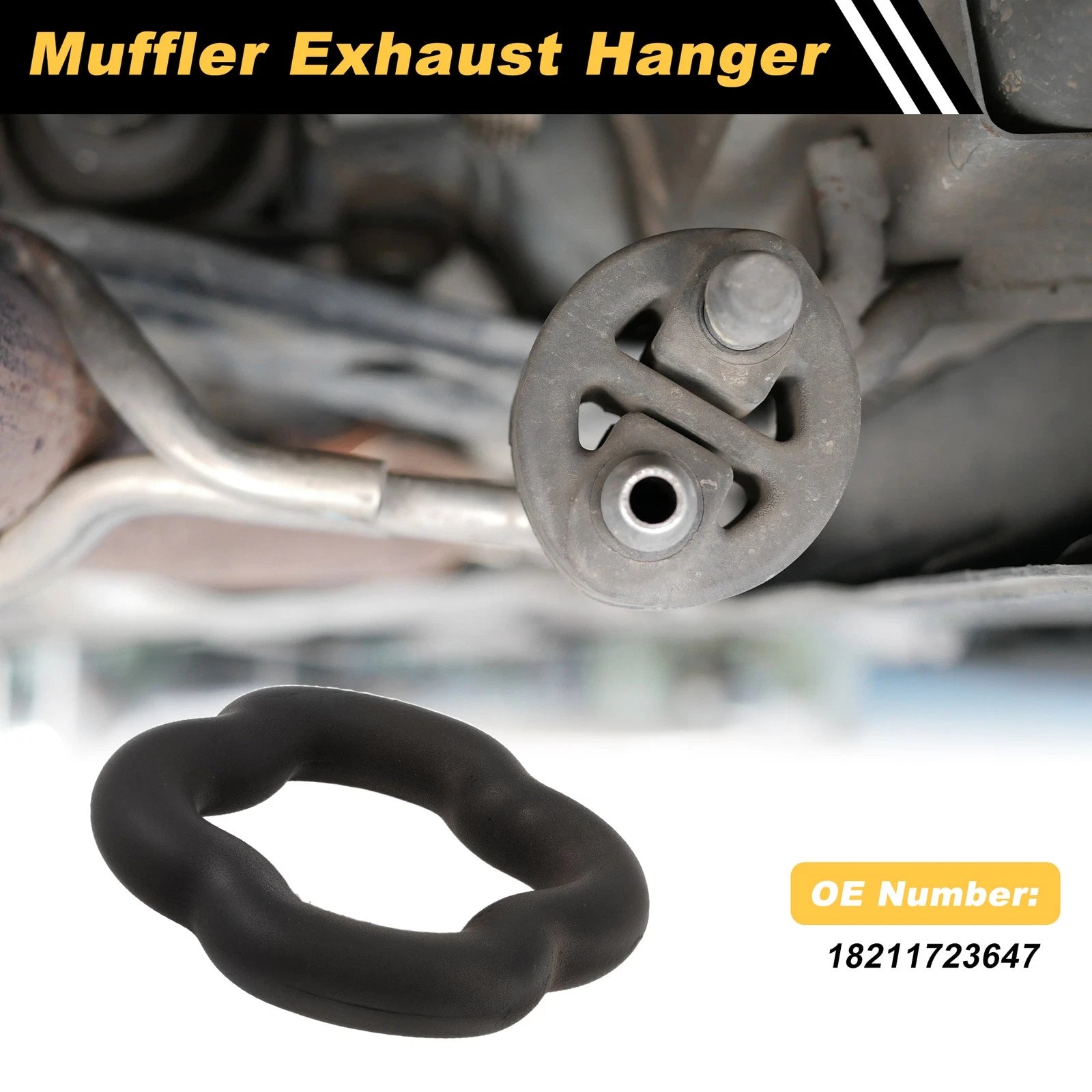 Exhaust Hanger Rubber Mount for BMW 3 Series Convertible E36 (1994–1999)