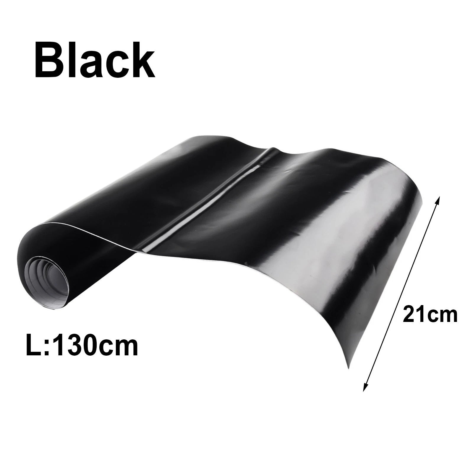 Black Decal Sun Strip Windshield Shade for AU (55 X 8)