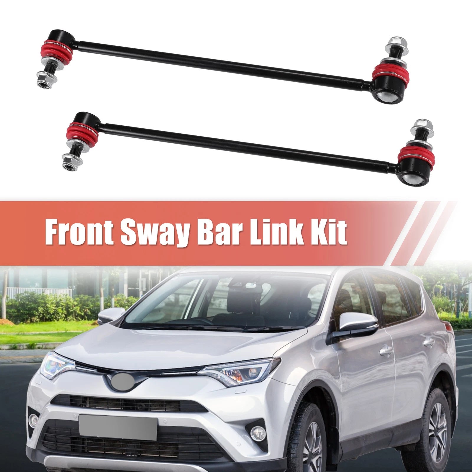 2pcs Front Sway Bar Links Stabilizer End Link for Toyota RAV4 (2013–2018)