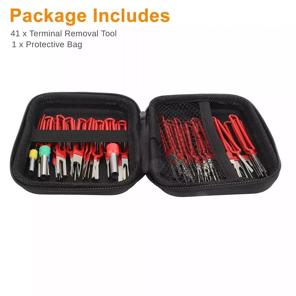 Electrical Wire Extraction Tools Set in Carry Case for Automotive
