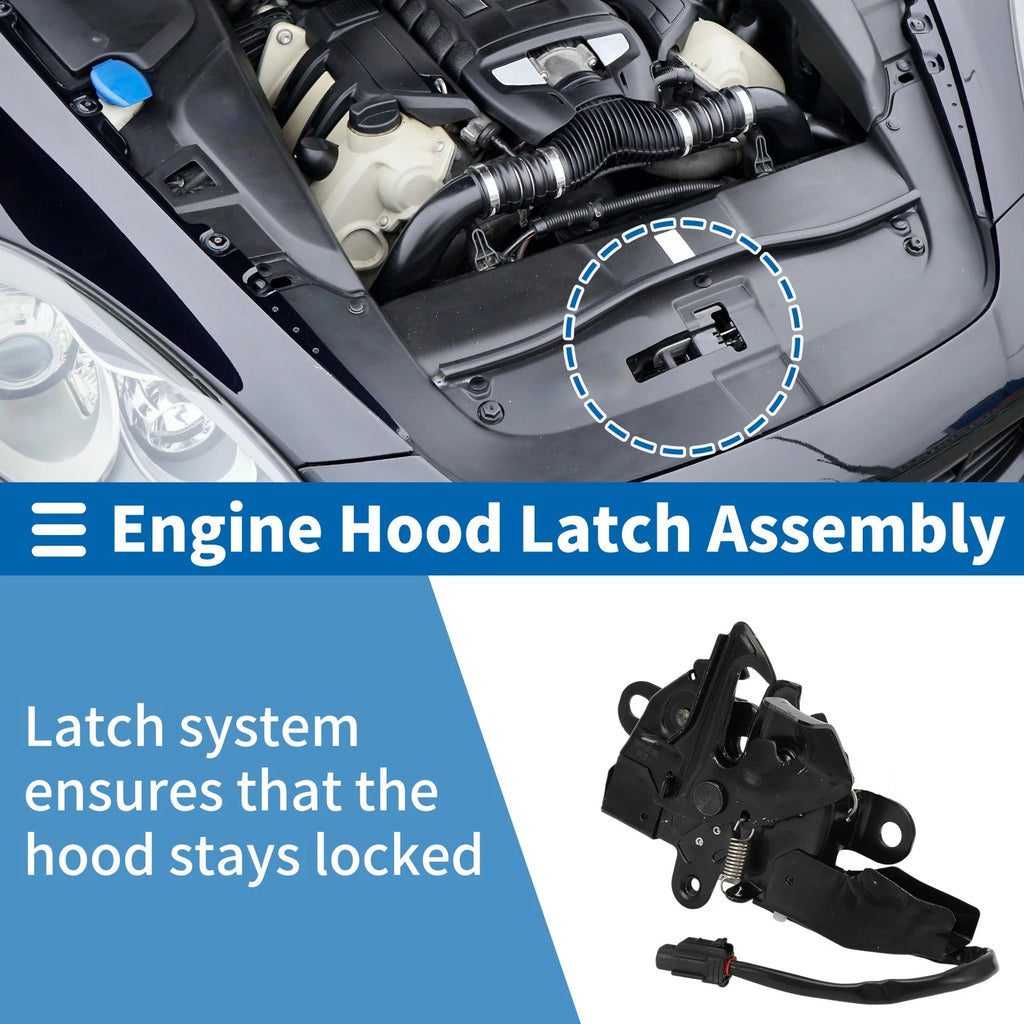 Hood Latch Assembly for Toyota Highlander 2009–2015