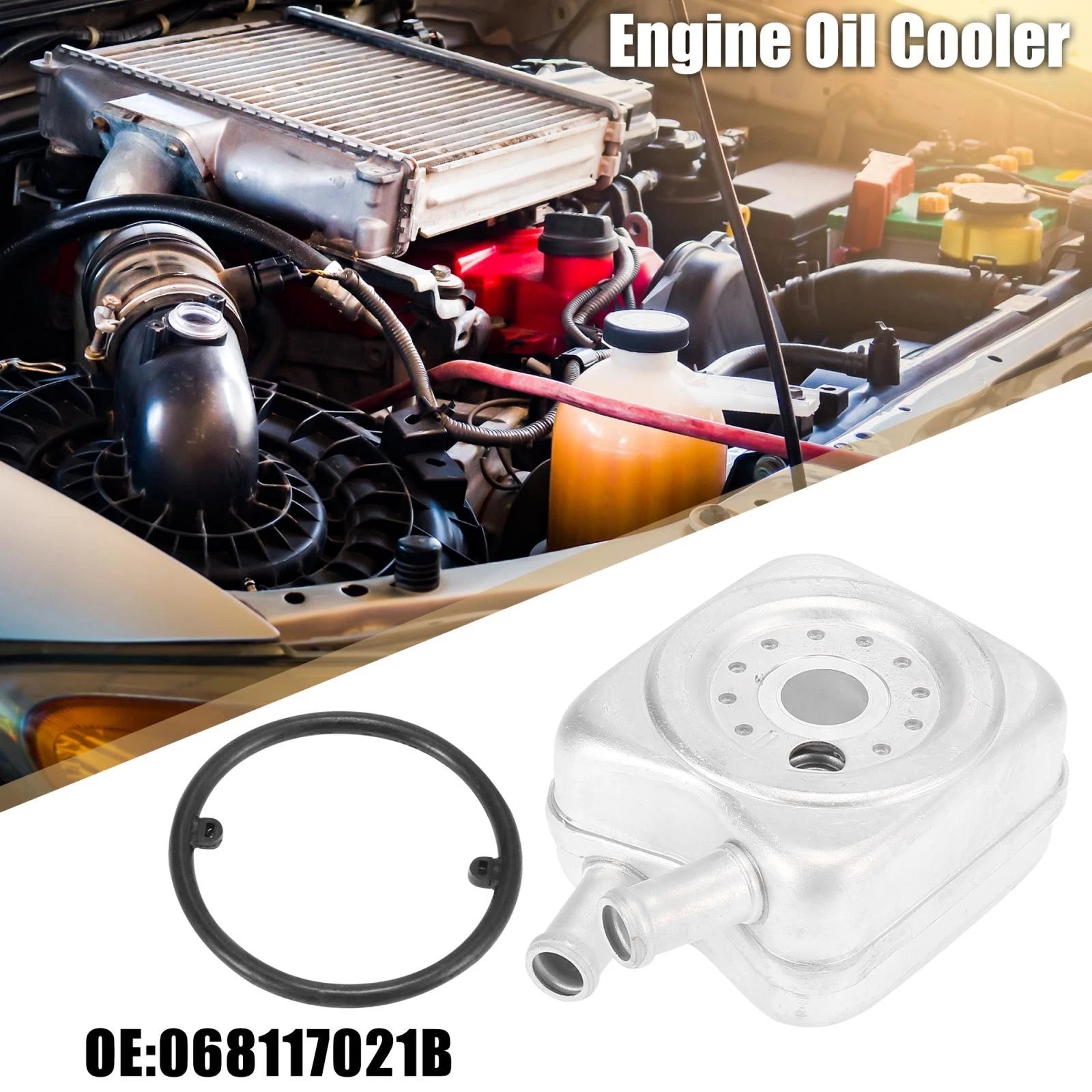 Automatic Engine Oil Cooler Metal Replacement for Volkswagen Jetta (1982–2004)