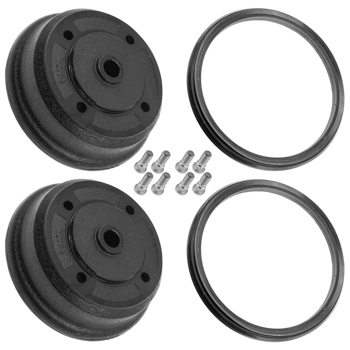 Front Brake Drum Wheel Hub Replacement for Kawasaki 2008–2015