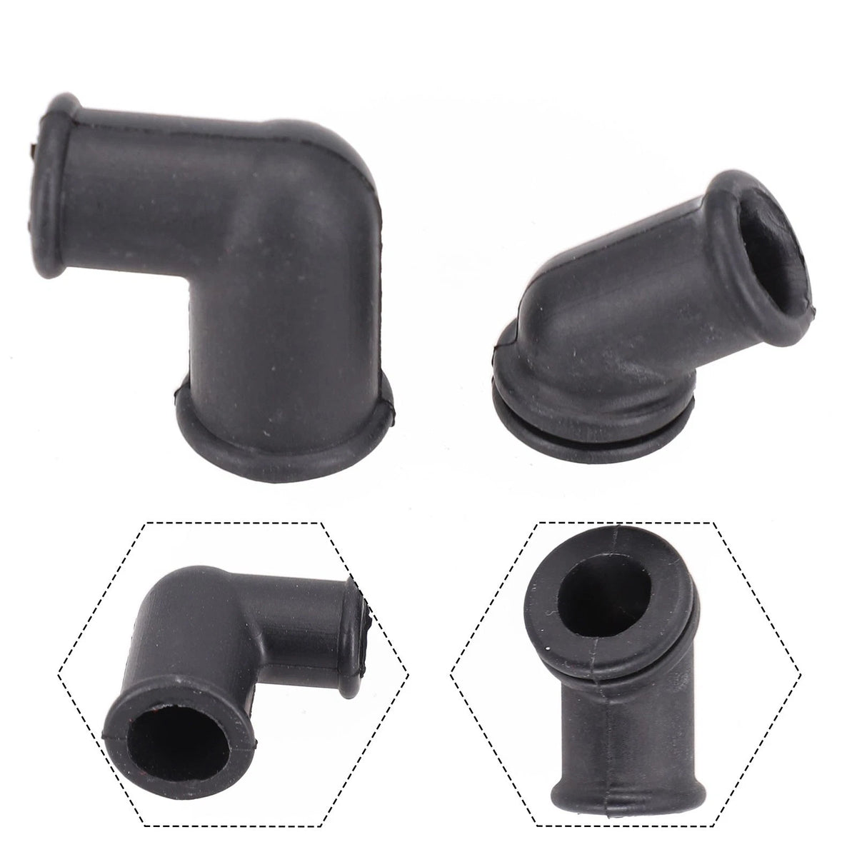 Set of 2 Rotary Breather Tubes for (692187, 692189)