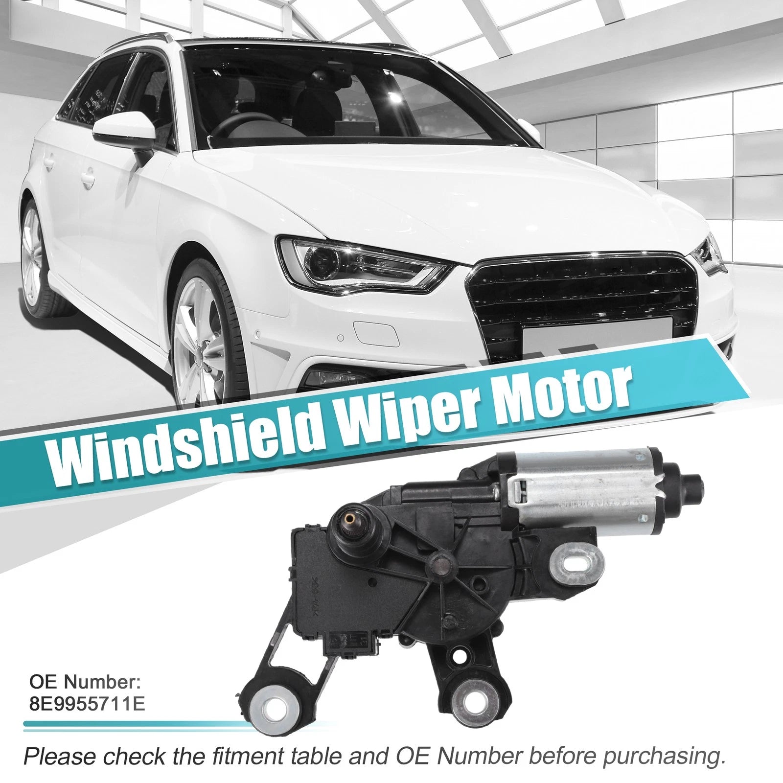 Rear Windshield Wiper Motor Replacement for Audi A3 (2006–2013)