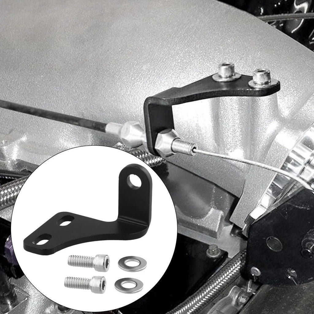 Throttle Cable Bracket for Holley HiRam (36 Inch Cable Setup)
