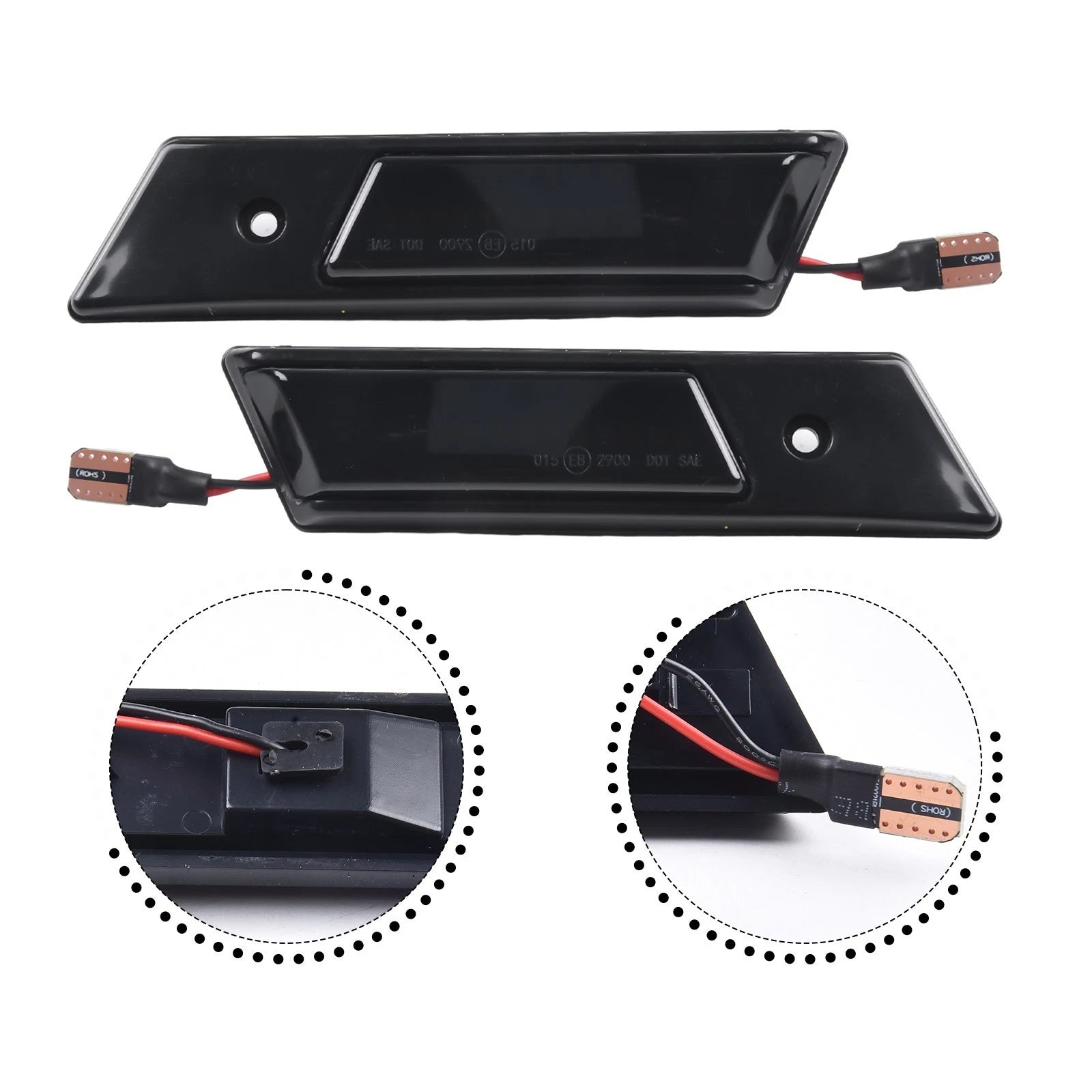 Edge Light Side Lights for BMW 3 Series E36, 7 Series E32 (1990–1999)