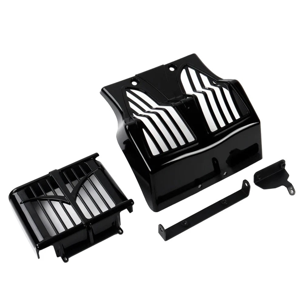 Lower Fairing Spoiler Mudguard Oil Cooler Cover for Indian Bagger (2015–2023)