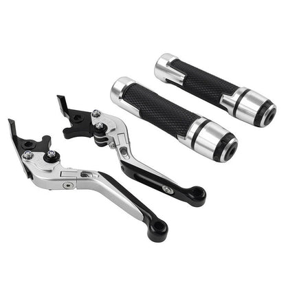 Folding Clutch & Brake Lever Set for Honda CB1100 (2013–2020) Silver