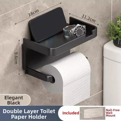 Self-Adhesive Paper Towel Holder for (18x10x12cm)