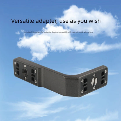 Lightweight Quick Release L Bracket for Insta360 X5 X4 X3 (2015–2023)