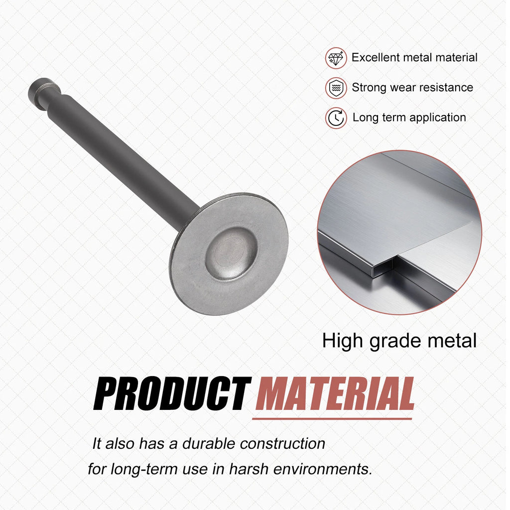 Exhaust & Intake Valve for Club Car Golf Cart 341cc (1984–1991)
