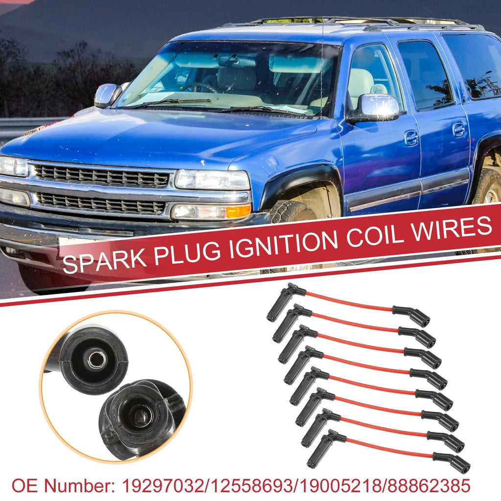 Spark Plug Wire Set with Ignition Coil Cable for Chevrolet Avalanche (2002–2006)