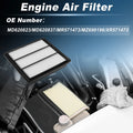 Engine Air Filter for Mitsubishi Montero V6 3.0L (1995–1996) MD620823