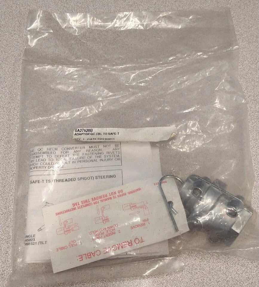 SeaStar SA27620B Adapter QC Cable to Safety for Marine Applications (Sealed)