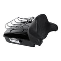 Chopped Trunk Backrest Mount Rack for Harley Touring Electra Glide (2014–2026)