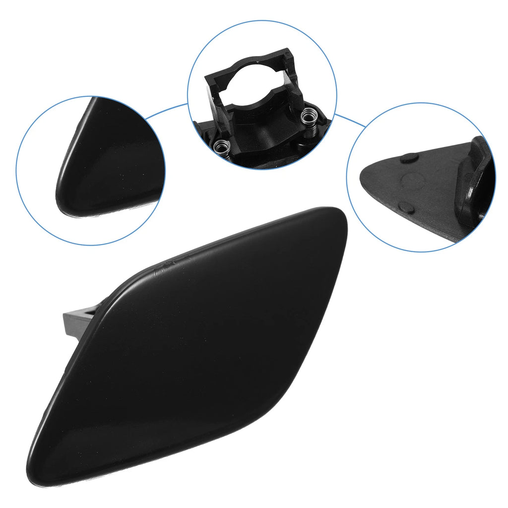 Front Bumper Headlight Washer Cover Cap Replacement for BMW 335i (2012–2018)