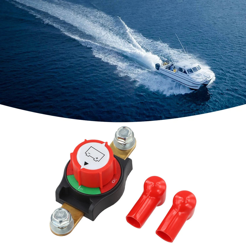 Side Post Disconnect Switch for Boats RVs ATVs (Enhanced Conductivity)