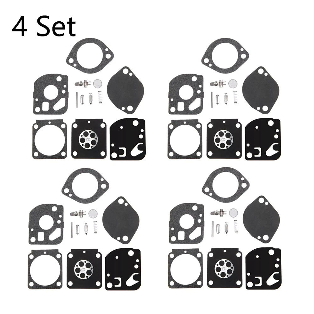 Set of 4 Carburetor Repair Kits for Stihl BR500 BR550 BR600 (RB-114 RB-132)