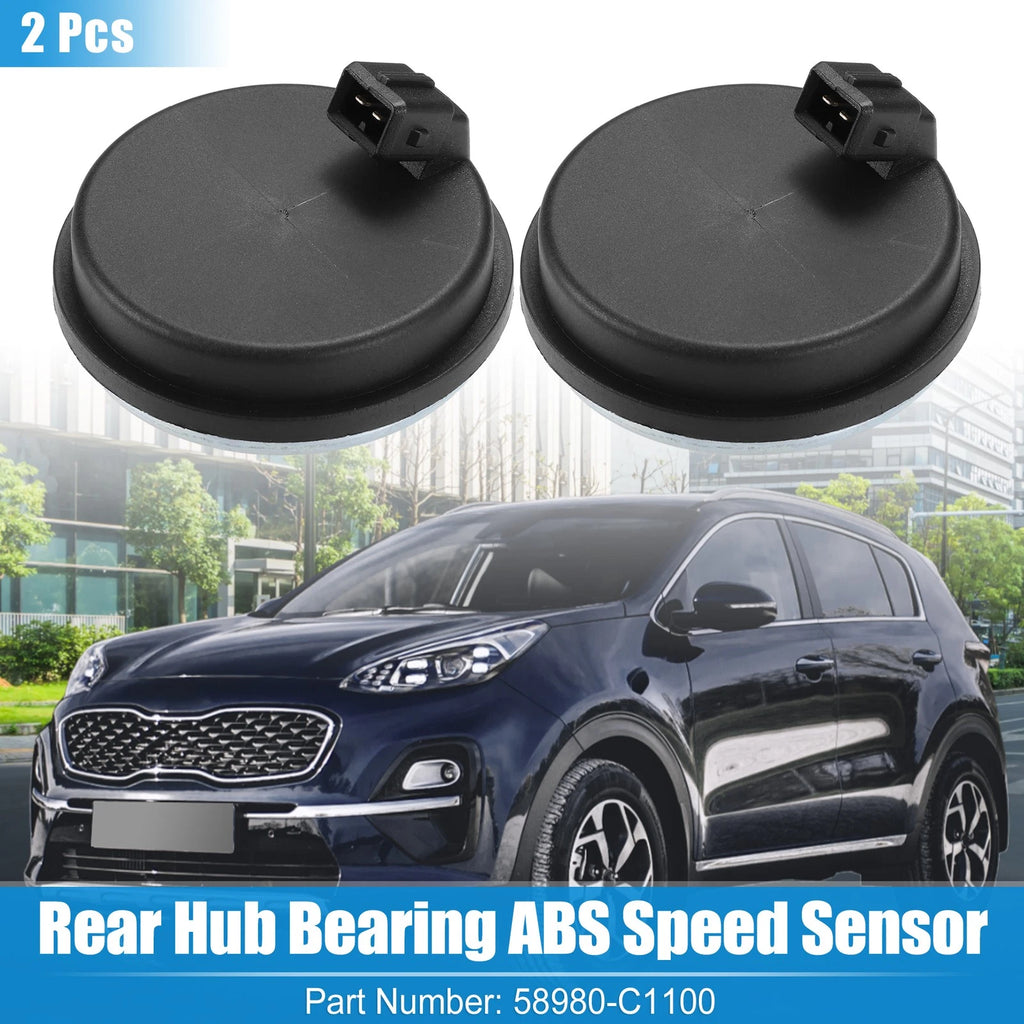 2pcs Rear Hub Bearing ABS Speed Sensor for Hyundai Kia (2007–2015)