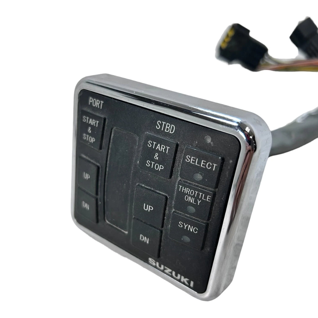 Outboard Dual Engine Control Panel for Suzuki Marine (OEM) 37100-8J21