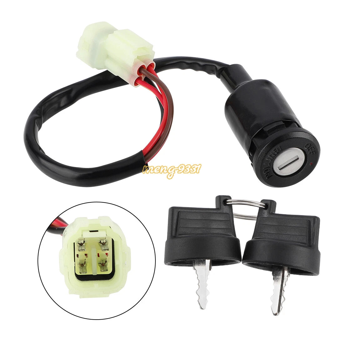Ignition Key Switch for Yamaha Raptor 90 (2009–2013)
