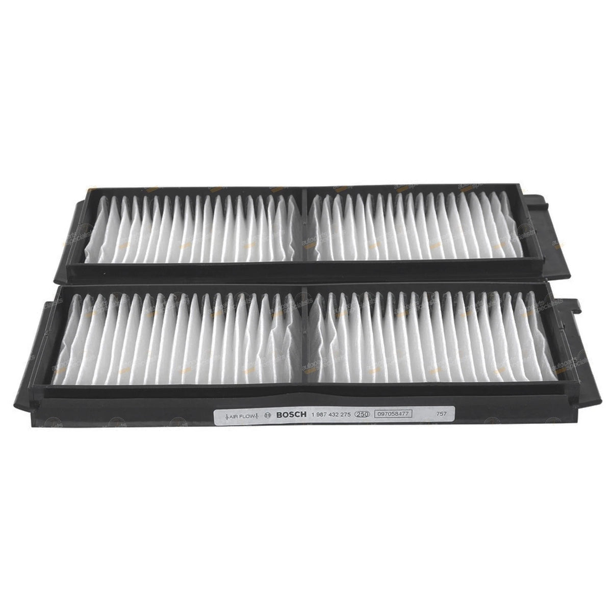 Bosch Cabin Air Filter for Mazda 2 DE 4cyl 1.5L ZY (2007–2014)