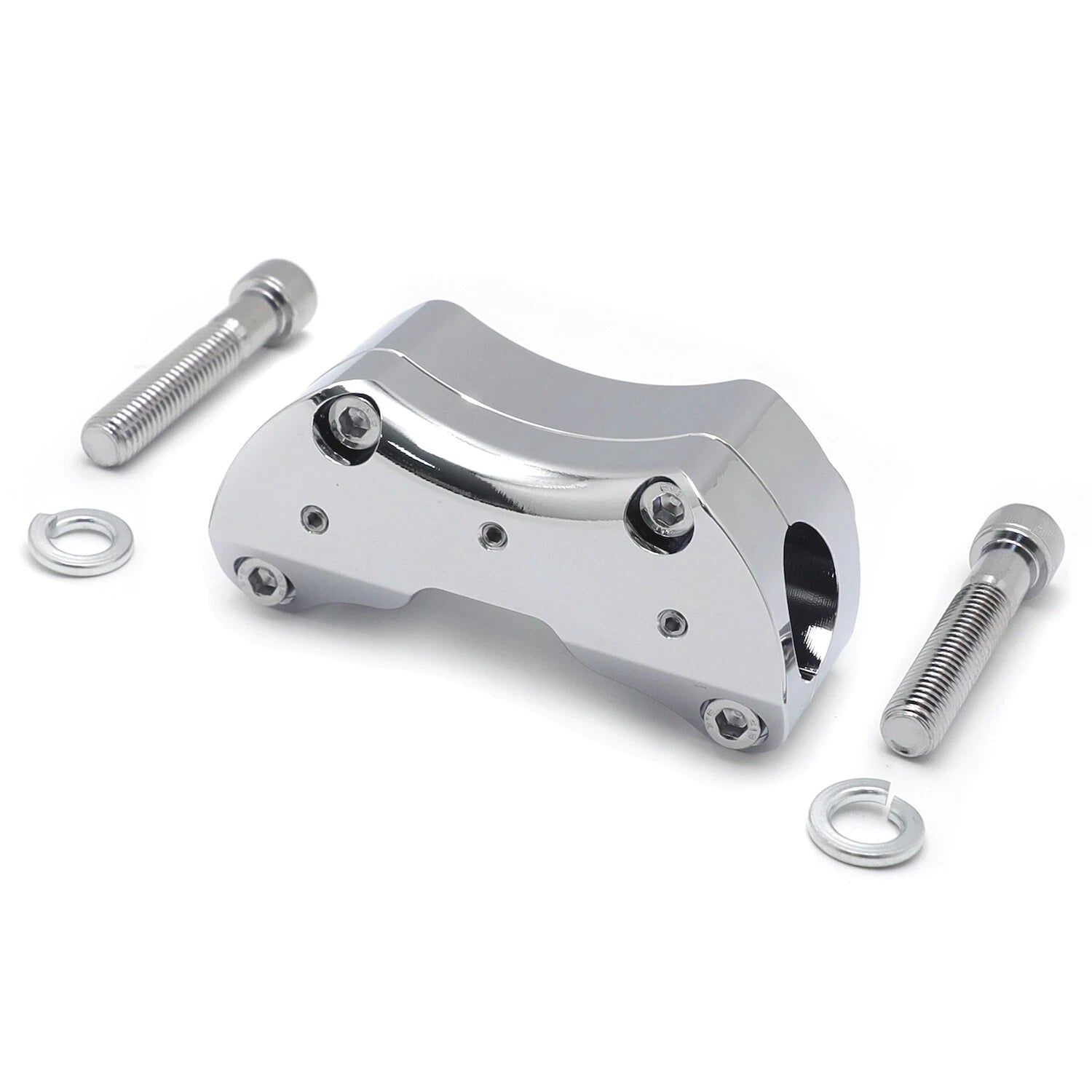 Chrome Handlebar Riser 1 1/4" for Harley-Davidson (1997–Present)
