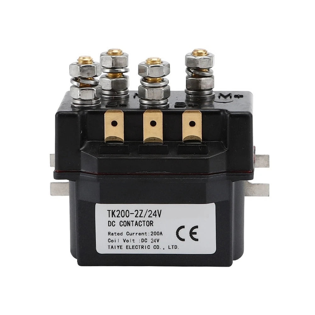 DC Contactor TK200-2Z 200A for Winch Motor Control (12V 24V)