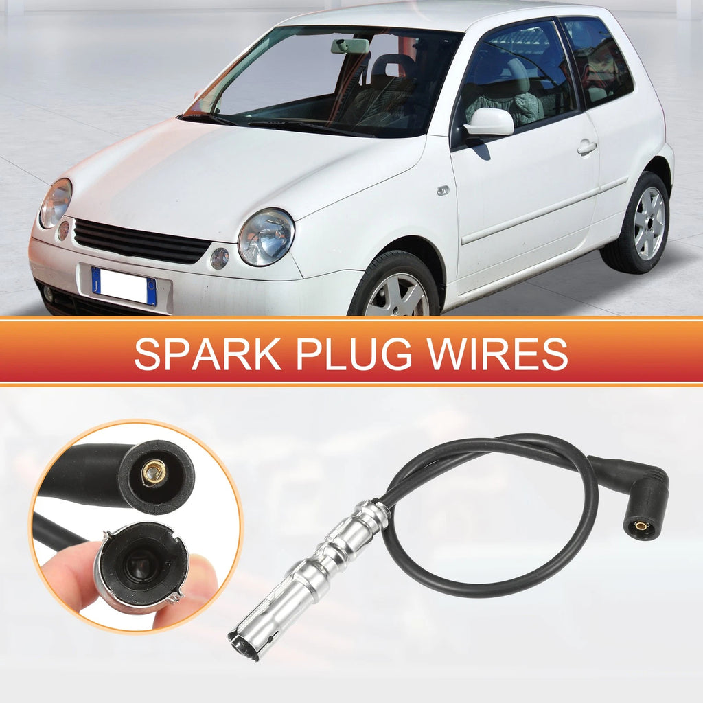 Ignition Coil Cable Set (4 Pcs) Replacement for Volkswagen Lupo (1998–2005)