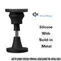 Silicone Door Stopper for Universal Use (Clear White)