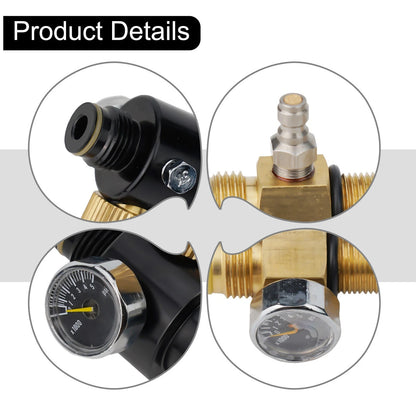 Adjustable Pressure Regulator 0-5000psi for Various Applications