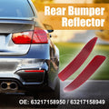 Rear Bumper Reflectors Pair Replacement for BMW X5 (2014–2018)