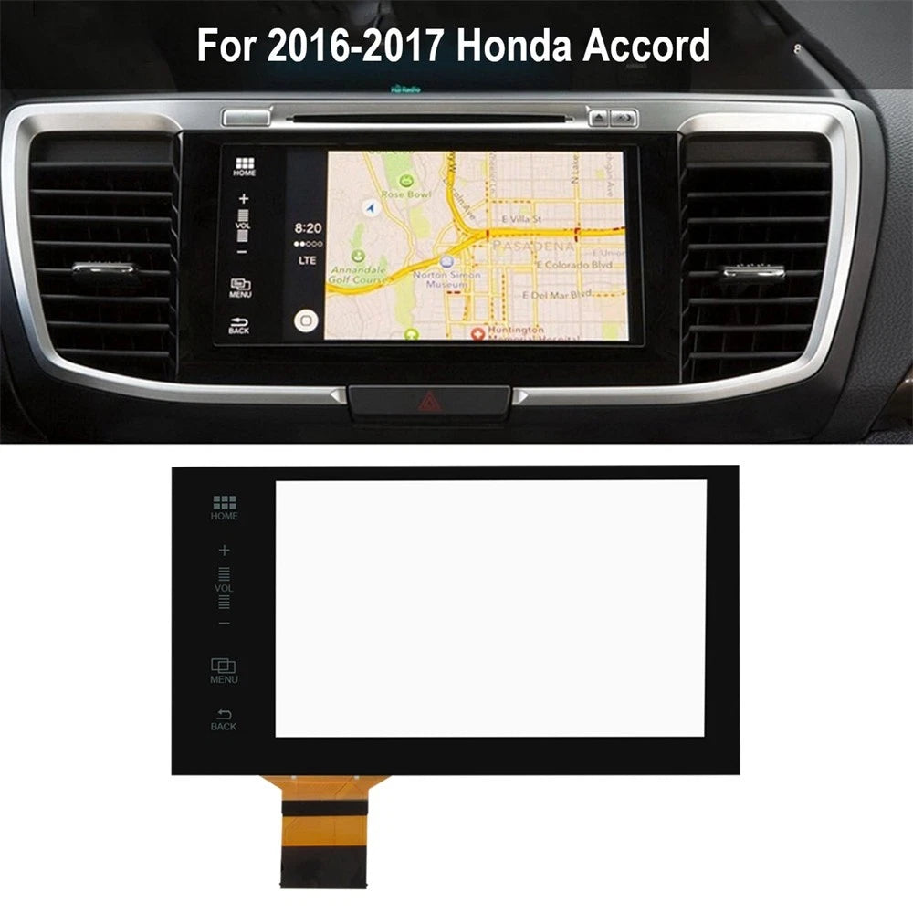 Touch Screen Digitizer Radio Navigation Display for Honda Accord Civic (2016–2017)